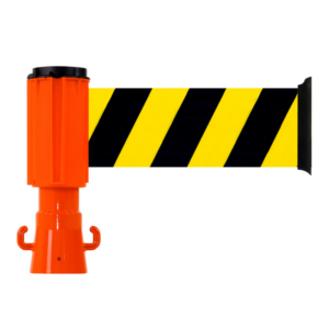 2830072 Enrouleur 100mmx3m Jaune/Noir - 2830072