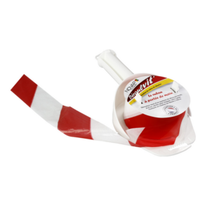 3047028 Enrouleur de ruban 50mmx100m Blanc-Déroulvit' - 3047028