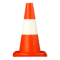Cône de chantier PEBD souple 30cm - 3195316