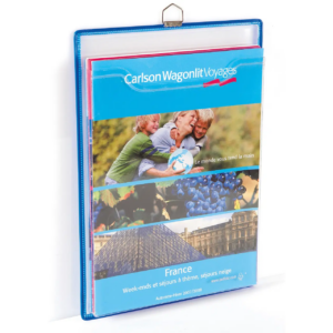 Porte-brochures à anse Tarifold  A4  portrait