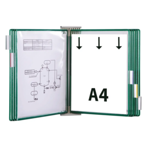 424105 Kit d'extension pour système mural métal Tarifold A4 10 poches