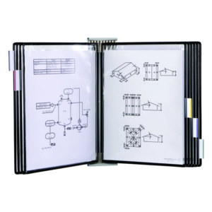 Kit d'extension pour système mural métal Tarifold  A4  10 poches