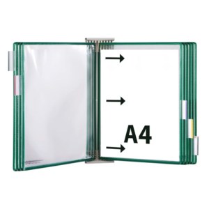 427105 Kit d'extension pour système mural métal Tarifold A4 10 poches insertion côté gauche