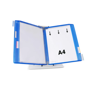 434101 Système de présentation pupitre métal Tarifold A4 10 poches