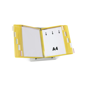 434204 Système de présentation pupitre métal Tarifold A4 20 poches
