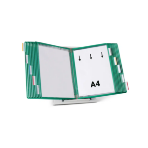 434205 Système de présentation pupitre métal Tarifold A4 20 poches