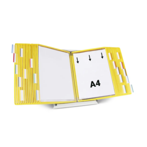 434304 Système de présentation pupitre métal Tarifold A4 30 poches