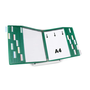 434305 Système de présentation pupitre métal Tarifold A4 30 poches