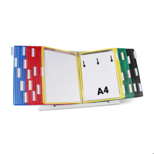 434409 Système de présentation pupitre métal Tarifold A4 40 poches