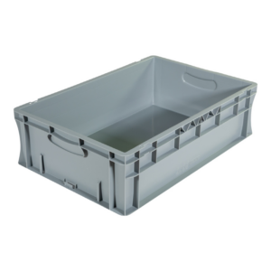 Bac palettisable norme Europe - Poignées fermées - 600x400x170 mm - 34 litres - 5000267