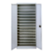 Armoire 10 tablettes avec portes - 5201206