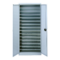 Armoire 14 tablettes avec portes - 5201213