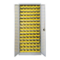 Armoire 14 tablettes avec portes équipée de bacs 1L - 5201275