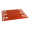 Coussin berlinois 2m rouge - 6100300