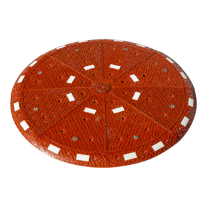 Coussin berlinois giratoire 2m40 rouge - 6100355