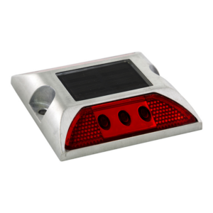 6100652 Plot routier à LED solaire - Rouge - 6100652
