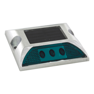 6100676 Plot routier à LED solaire - Vert - 6100676