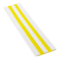 Bande d'aide à l'orientation - BAO 3 Nervures - Blanc/Jaune - 6103042