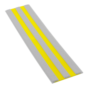 6103097 Bande d'aide à l'orientation - BAO 3 Nervures - Gris/Jaune - 6103097