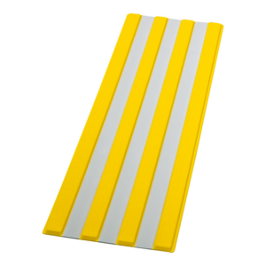 Bande d'aide à l'orientation - BAO 4 Nervures - Jaune/Gris - 6103233