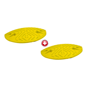 Kit de 2 modules 1/2 rond - H 60mm Jaune - 8003135