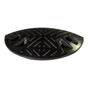 8005078 Module 1/2 rond de ralentisseur noir - BUMP H 60mm - 8005078