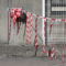 Dérouleur de chaîne Ø 8mm avec rubans Rouge/Blanc