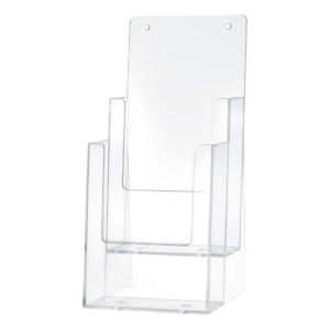 H2351502 Porte-brochures 2 compartiments 1/3 A4 portrait