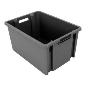 Boite de rangement Novabac 6 au 54 Litres Gris Acier