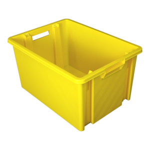 Boite de rangement Novabac 6 au 54 Litres Jaune