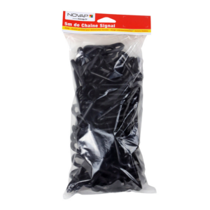 Sac de 5m de chaîne plastique - Signal - Noir